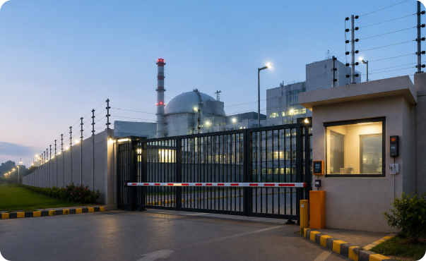 Main Gates & Service Entrances